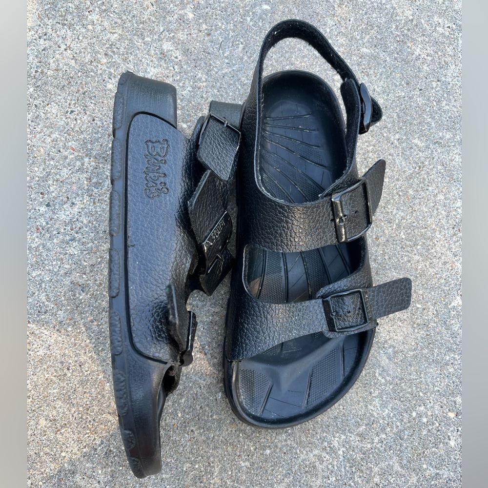 Black Milano Birki’s Sandal Size 38